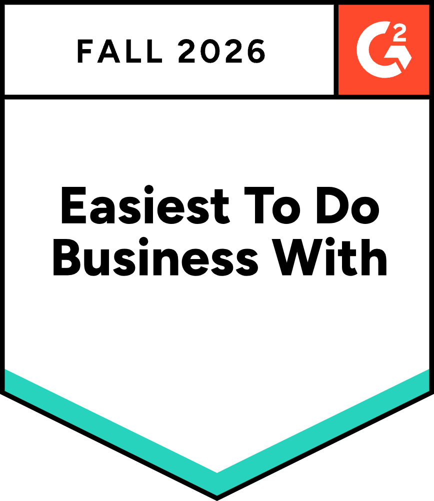 Easiest to do business with for Fall 2026